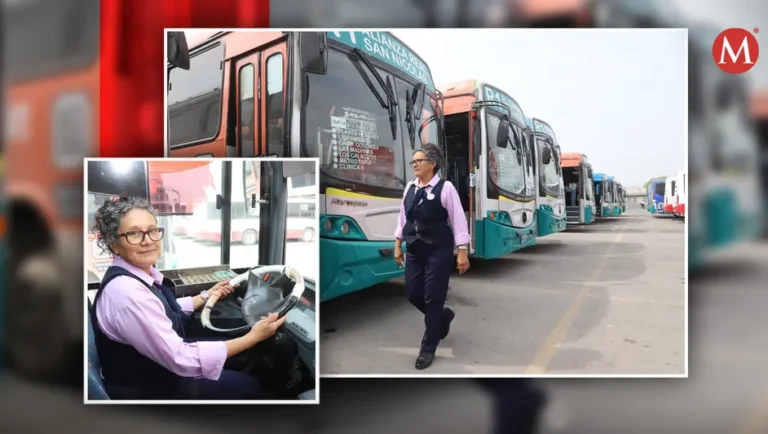 Mujer vence adversidades como chofer de Ruta 1 en Monterrey