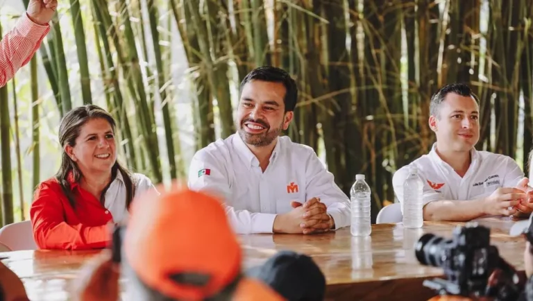 Álvarez Máynez visita el municipio de Allende, Nuevo León