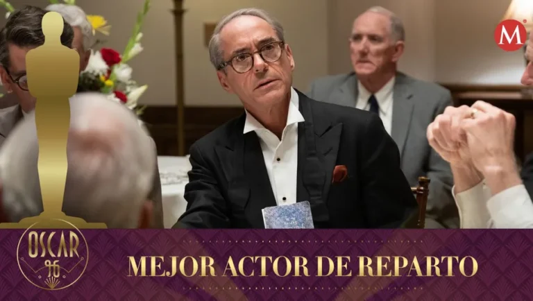 Robert Downey Jr. gana como Mejor Actor de Reparto en los Oscar 2024