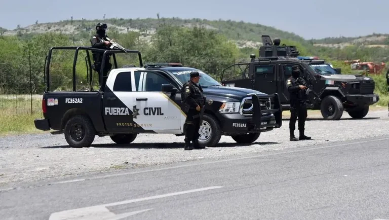 Reportan enfrentamiento entre Fuerza Civil e integrantes del crimen organizado en Linares, NL