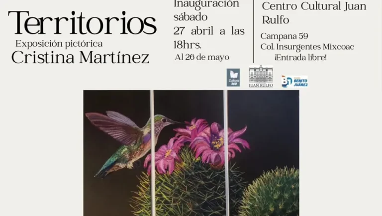 Cristina Martínez expone su obra en el Centro Cultural Juan Rulfo