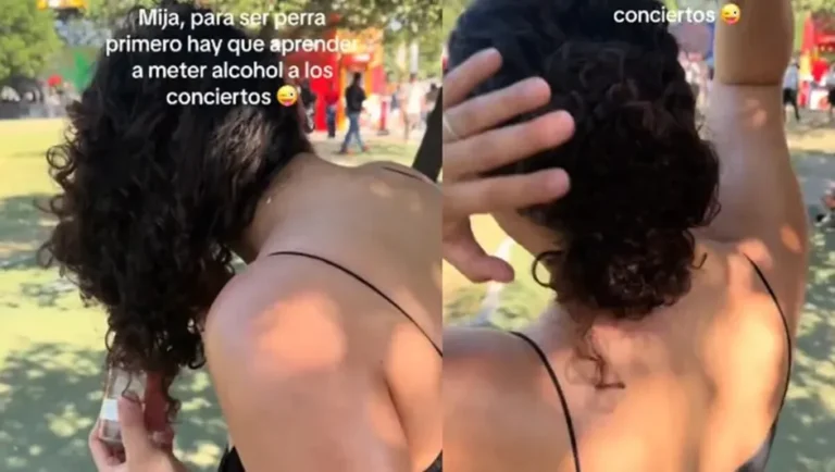 Mujer se esconde botella de vodka en su cabello y logra pasarla a Pa’l Norte