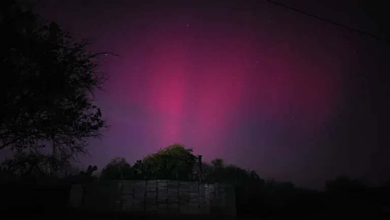 Revelan primeras fotos de la aurora boreal en México