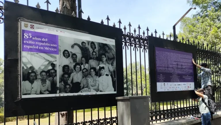 Celebran 85 años del exilio español en México