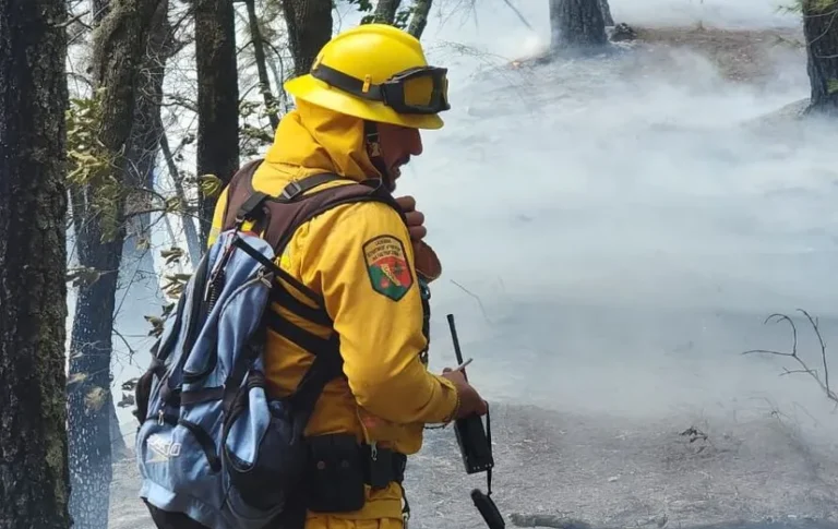 Incendio forestal en Sierra de Santiago está controlado al 30 por ciento, reportan