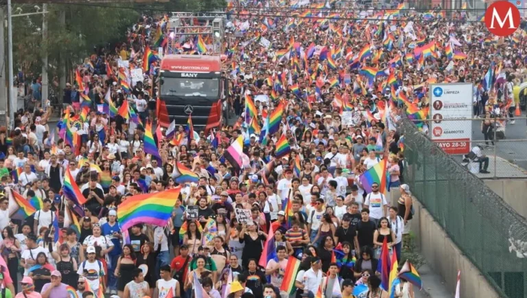 Celebran en Monterrey la edición 23 de la Marcha de la Diversidad