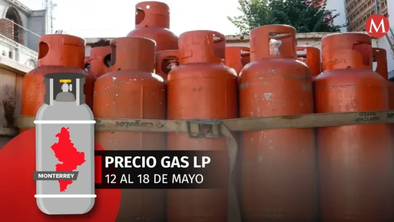 Este es el precio del gas LP del 12 al 18 de mayo de 2024