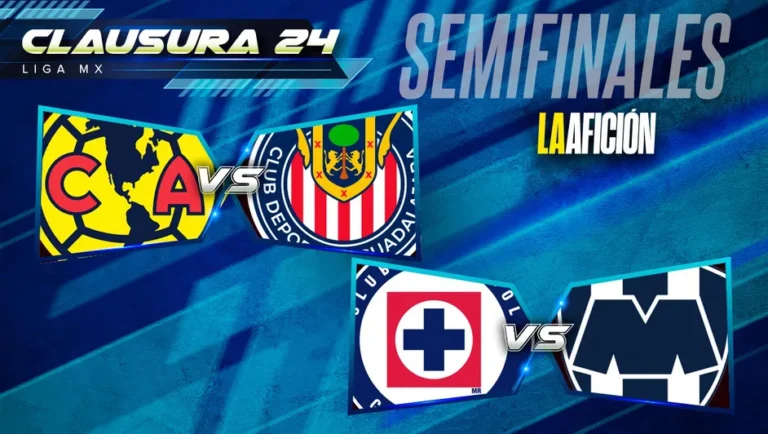 Semifinales de la Liga MX 2024: Así se jugarán los partidos