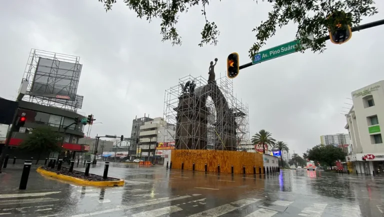 Continuarán las lluvias durante este lunes en Nuevo León