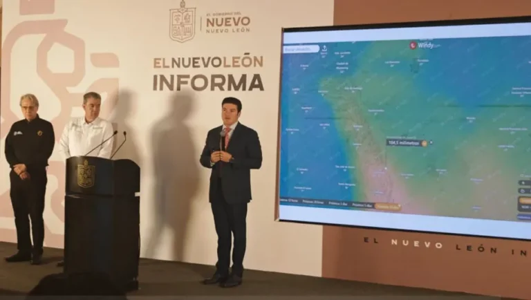 Presenta Samuel García plan de reconstrucción tras daños por tormenta ‘Alberto’