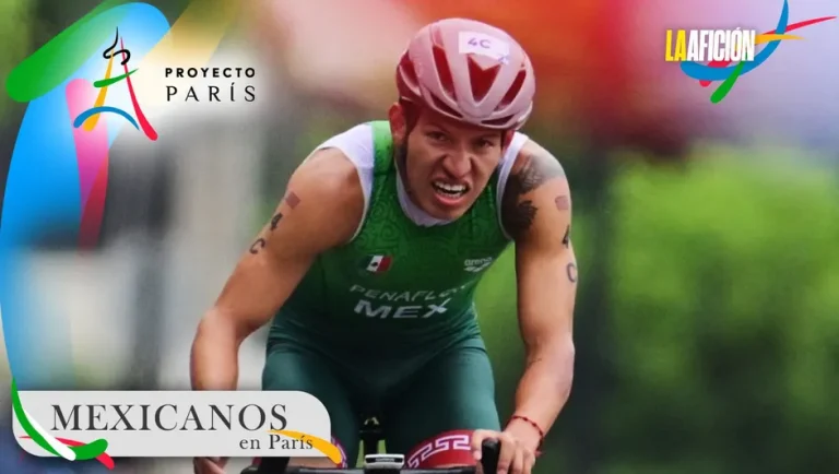 Aram Peñaflor, el triatleta mexicano que estará en París 2024