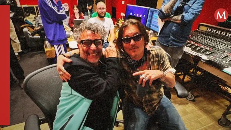 Encuentro de Fito Páez con Johnny Depp en un estudio de grabación se vuelve viral