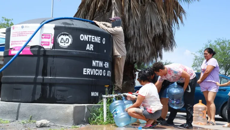 Santa Catarina y García recibirán agua de forma paulatina, informa AyD