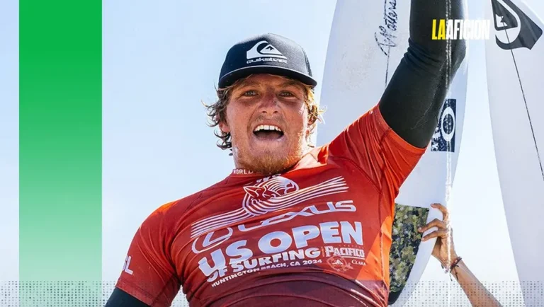 Alan Cleland se corona campeón del US Open de surf