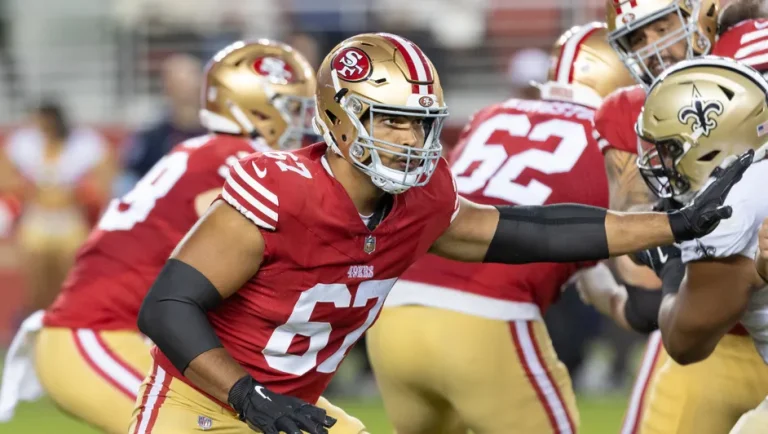 Isaac Alarcón, luce en juego de pretemporada con los 49ers frente Saints