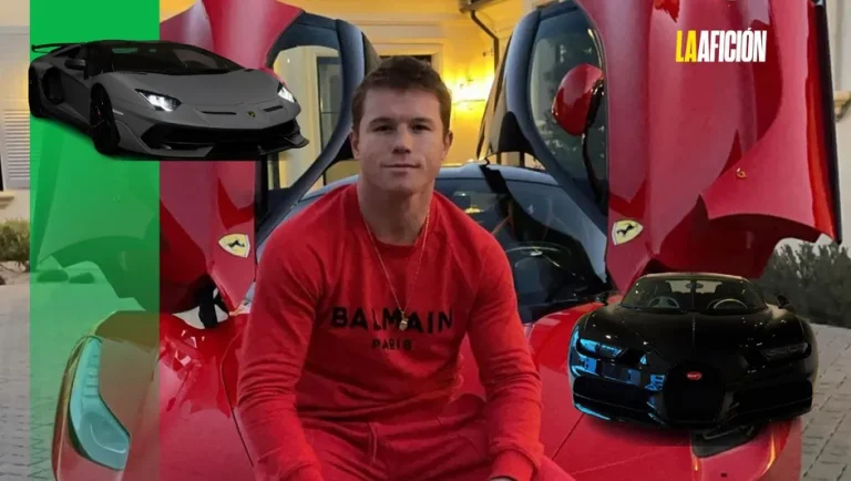 ‘Canelo’ Álvarez y su deslumbrante colección de autos de lujo