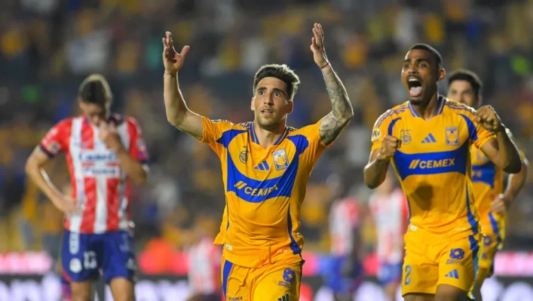 Tigres vence 1-0 a San Luis con un agónico gol de Fernando Gorriarán