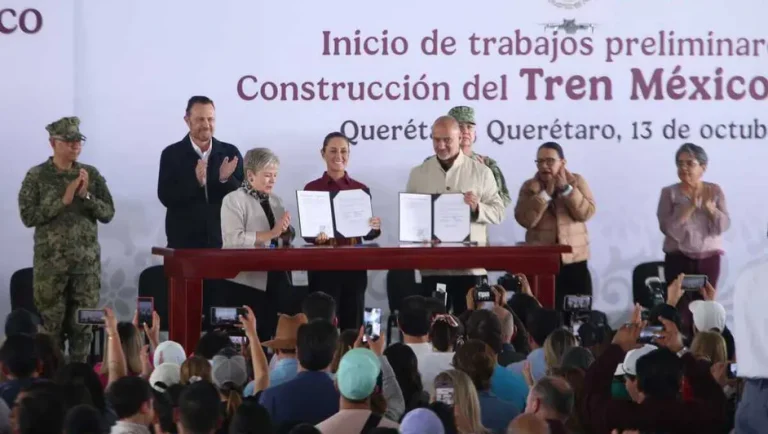 Tren México-Querétaro beneficiará a casi 6 millones de personas: SICT