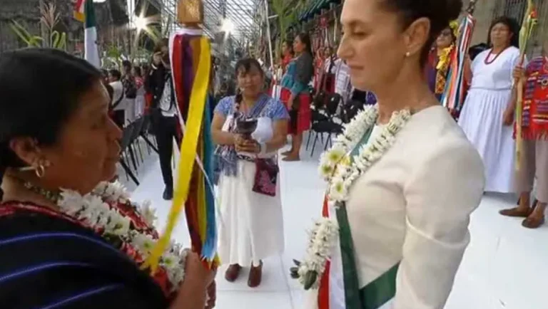 Presidenta Sheinbaum se compromete a entregar su conocimiento alma y vida, por el bienestar del pueblo