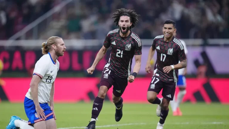 México vence a Estados Unidos en duelo amistoso