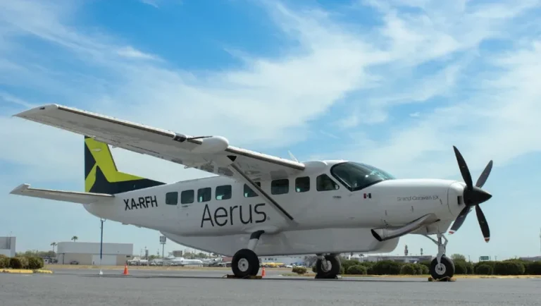 Aerus inicia expansión internacional con vuelos a Estados Unidos