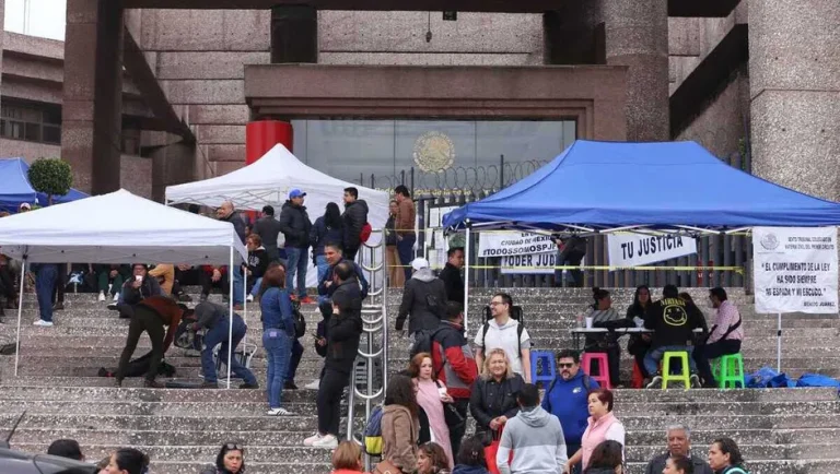 Trabajadores del Poder Judicial seguirán con paro de actividades en CdMx