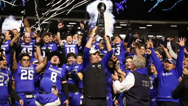 Borregos Monterrey logran histórico tricampeonato de ONEFA