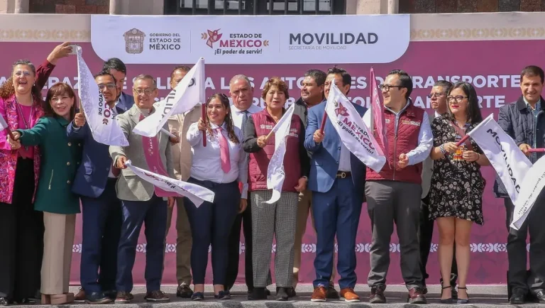 Entran en circulación nuevas unidades del transporte público en Edomex