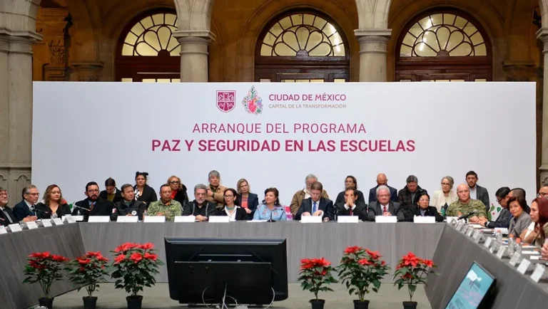 Clara Brugada anuncia programa de seguridad para planteles educativos en CdMx