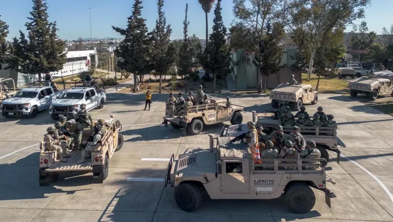 Arriban 210 militares para reforzar la seguridad en Tijuana