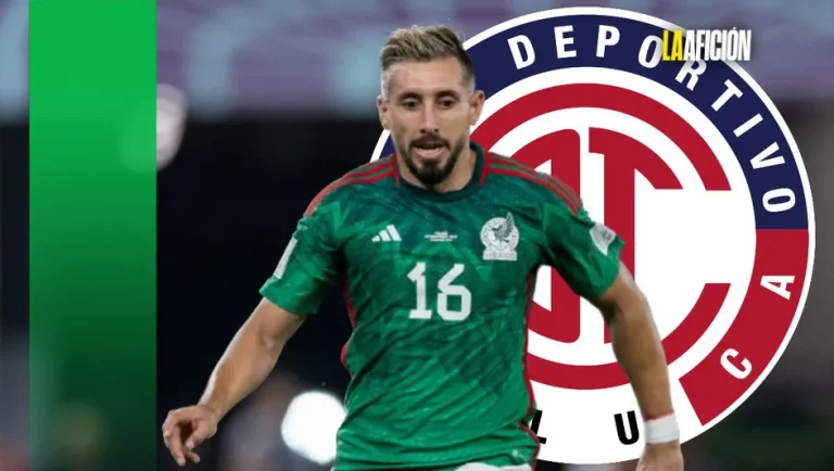 Anuncian a Héctor Herrera como refuerzo del Toluca para el Clausura 2025