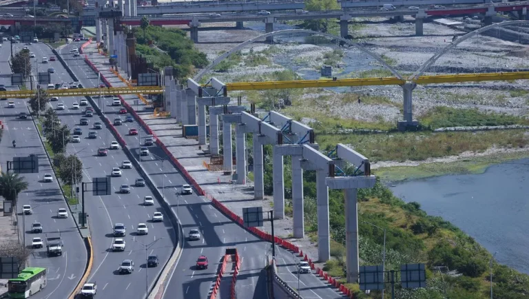 Elaboran trabes prefabricadas para líneas 4 y 6 de Metro de Monterrey