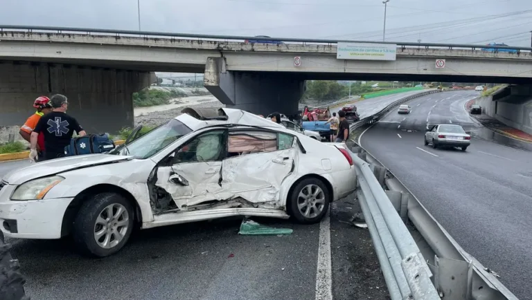 Nuevo León, cuarto lugar nacional en lesiones culposas en accidentes de tránsito en 2024