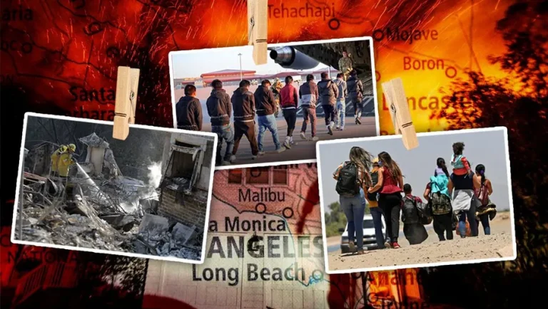 Trump e incendios en Los Ángeles: nuevas amenazas para los migrantes