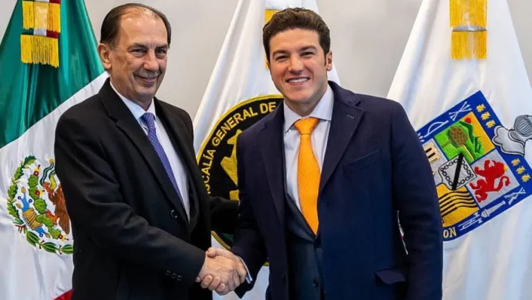 Samuel García se reúne con Javier Flores, nuevo fiscal de Nuevo León