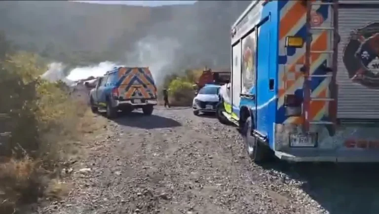 Reportan nuevo incendio en el cerro del Topo Chico