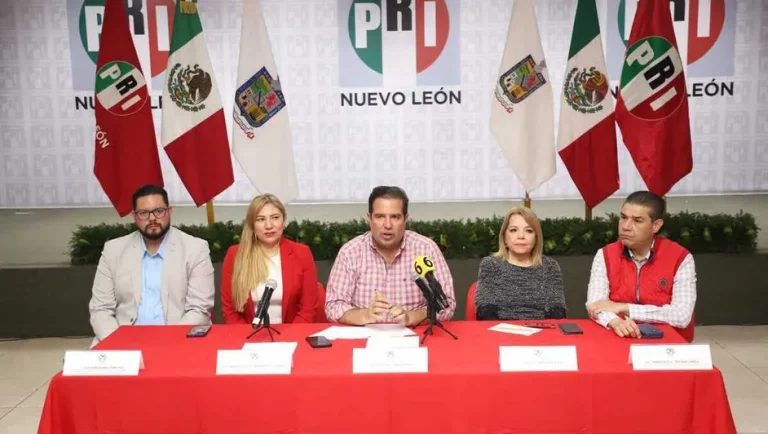 PRI Nuevo León no descarta ir en alianza en elecciones de gobernador en 2027