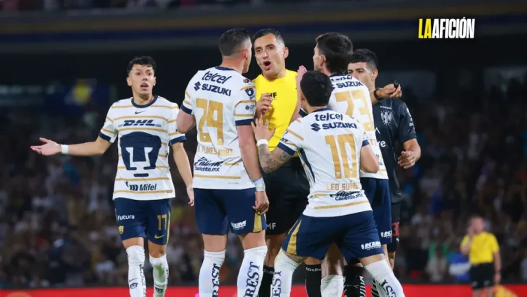 Pumas exige acciones de la Comisión de Árbitros en el partido frente a Rayados