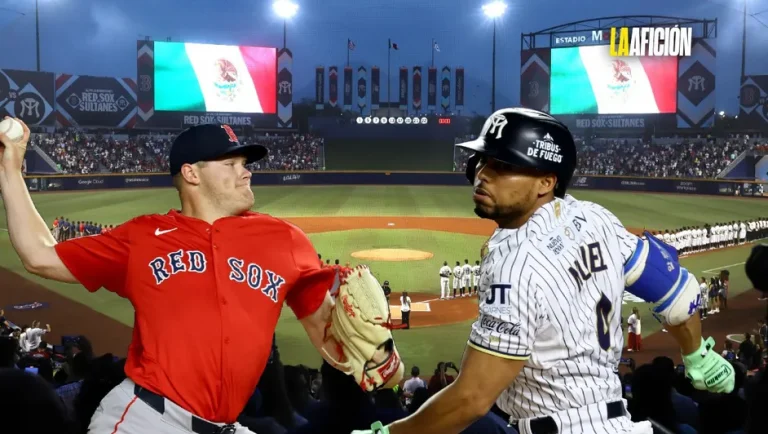 Boston Red Sox vence a Sultanes de Monterrey el Estadio Mobil Super