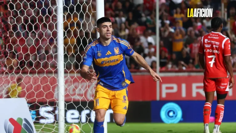 Rompe Tigres mala racha en la Liga MX con victoria sobre Necaxa