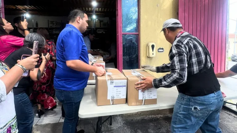 INE en Nuevo León recibe boletas para la Elección Judicial