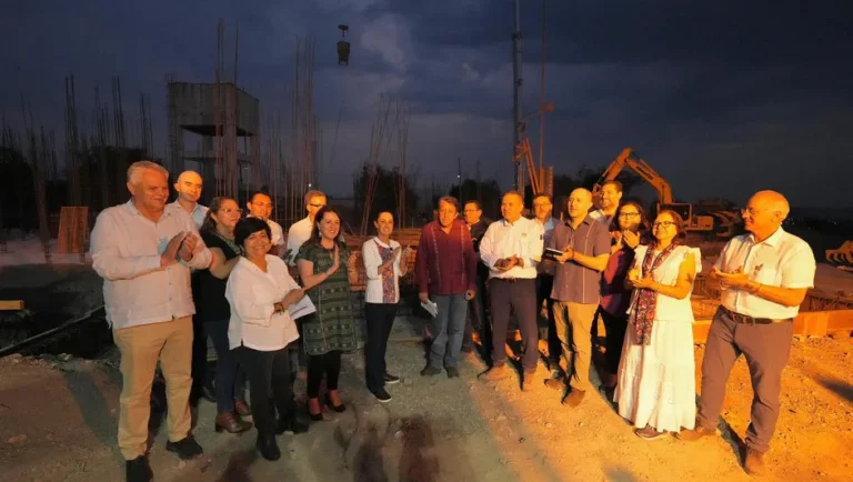 Sheinbaum realiza supervisión de obras de viviendas para el Bienestar en Morelos