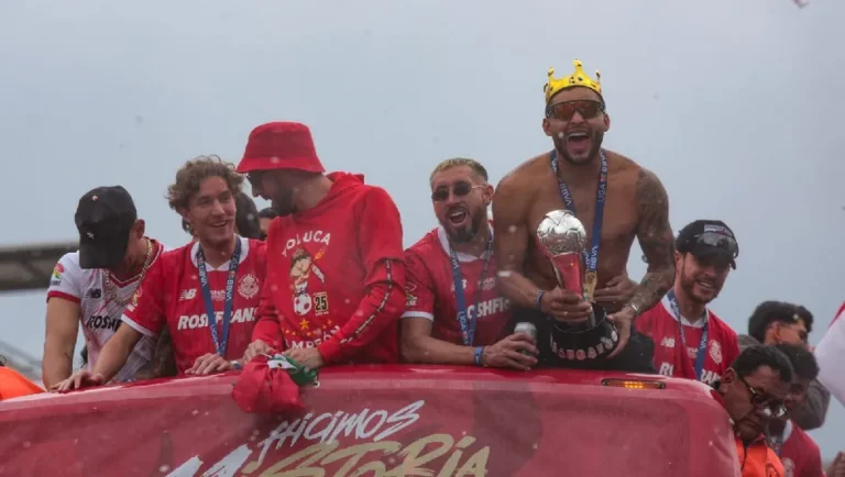 Toluca festeja por campeonato en la Liga MX