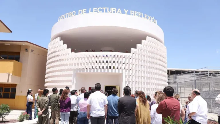 Inauguran biblioteca dentro del Cereso No. 2 de Apodaca