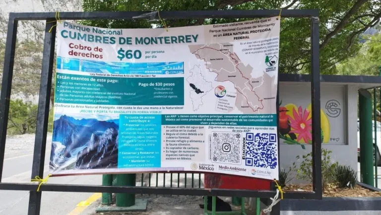 Anuncian posible cobro de entrada al Parque La Huasteca en Santa Catarina