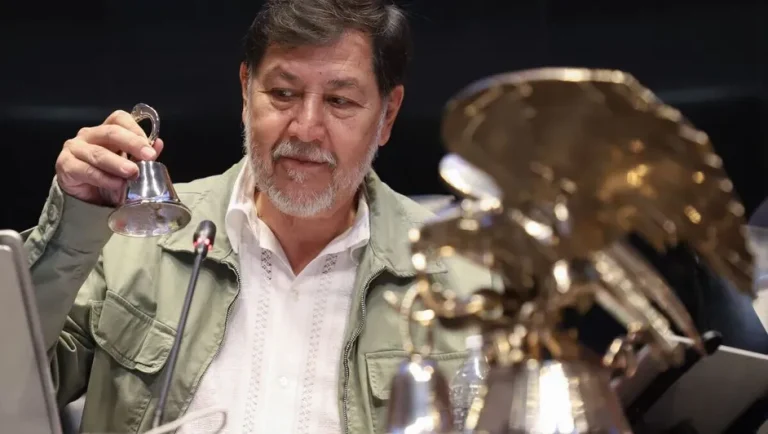 Gerardo Fernández Noroña descarta reelección en la presidencia del Senado