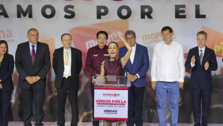 Claudia Sheinbaum da conferencia de prensa a un año de ganar las elecciones