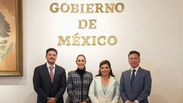 Se reúne Samuel García con Claudia Sheinbaum por avances de obras rumbo al Mundial 2026