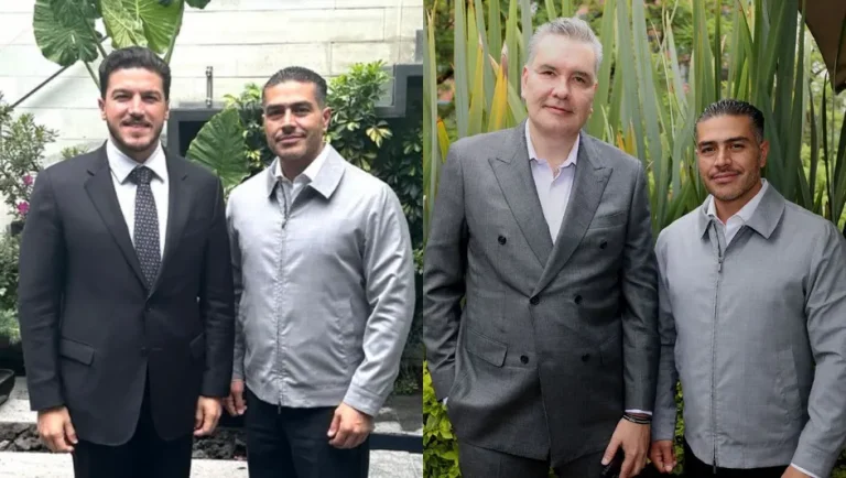 Omar García Harfuch se reúne con Samuel García y Waldo Fernández