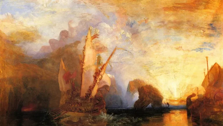 J. M. W. Turner: el sol es Dios